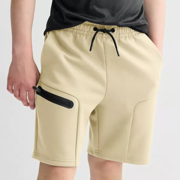 

Мальчиковые флисовые шорты 365 обычные и широкие Tek Gear, цвет ladd beige