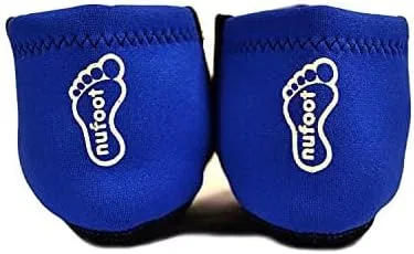 Тапочки складные, Nufoot, королевский синий с черными полосками — фото 2