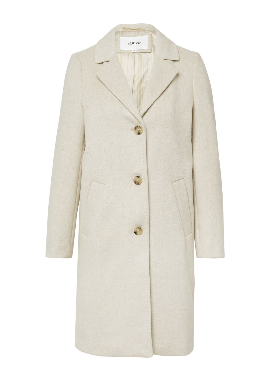 

Демисезонное пальто s.Oliver, Light beige