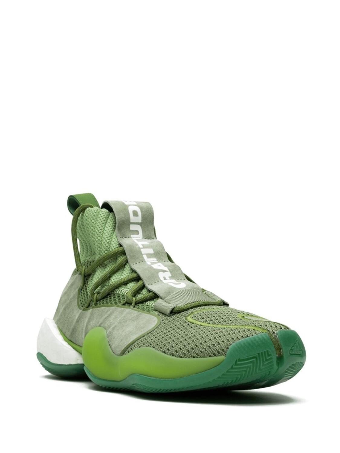 adidas высокие кроссовки PW Crazy BYW, зеленый — фото 2