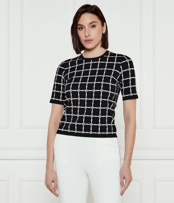 

Свитер Elisabetta Franchi Regular Fit, черный
