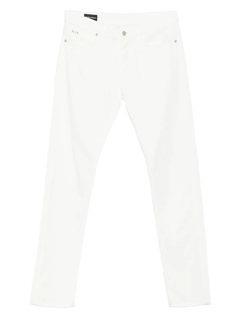 

Джинсы с нашивкой-логотипом EMPORIO ARMANI, белый