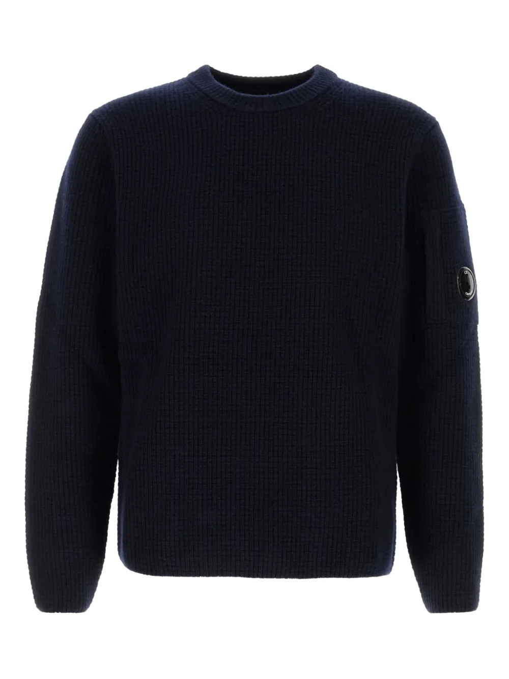 

Свитер из шеряной смеси с карманом C.P. Company, синий