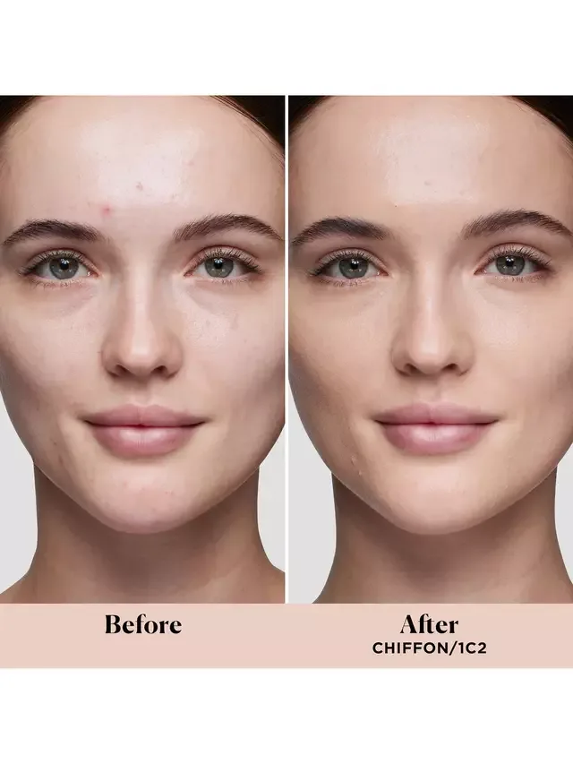 Невесомая тональная основа Real Flawless Perfecting Foundation Laura Mercier, 1C2 Chiffon — фото 3
