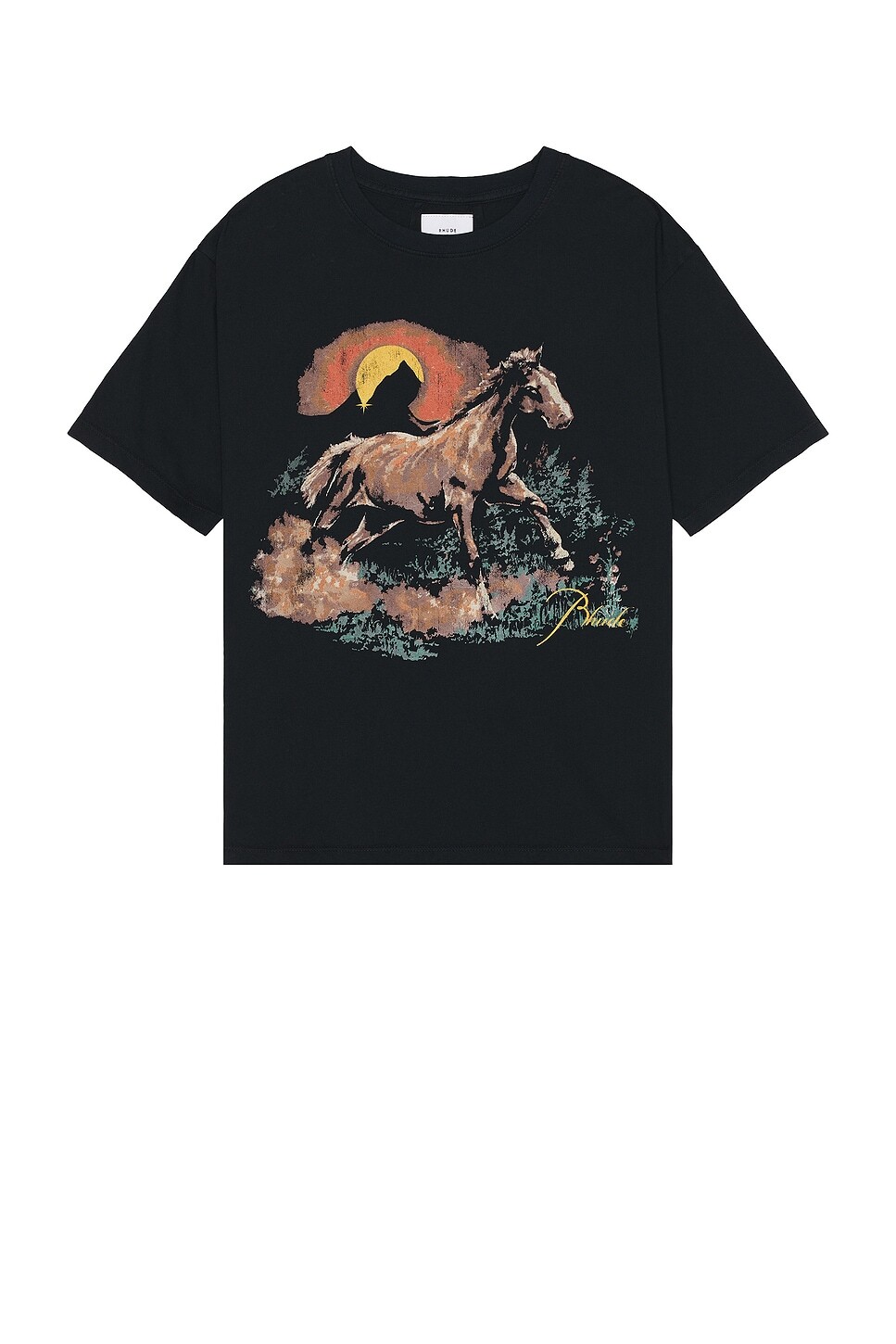 

Футболка мужская Santo Tee Rhude, цвет Vintage Black