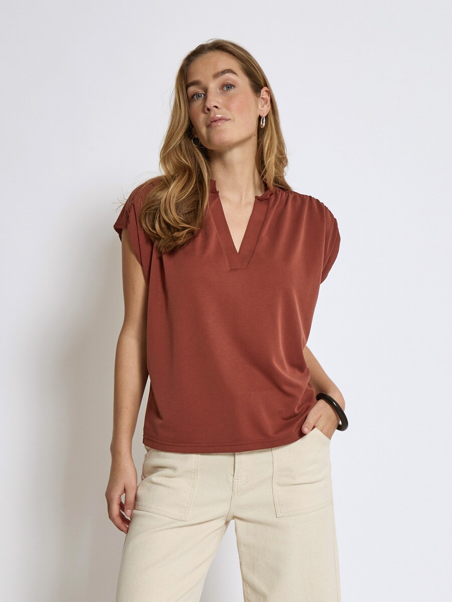 

Блуза minus Fiba, Rusty red