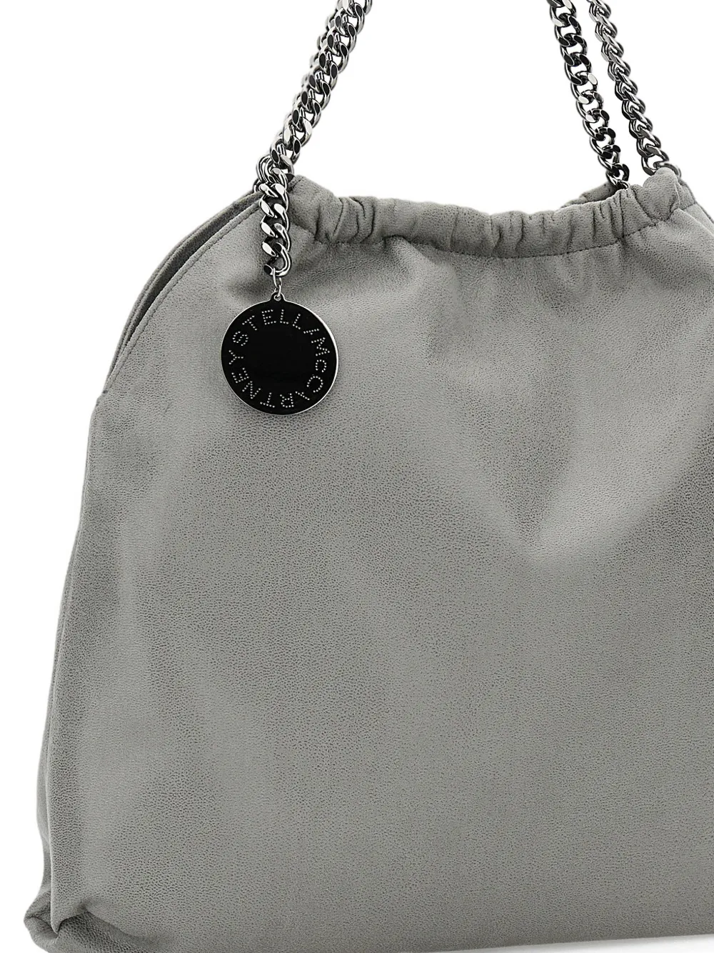 Сумка на плечо Falabella среднего размера Stella Mccartney, серый — фото 4