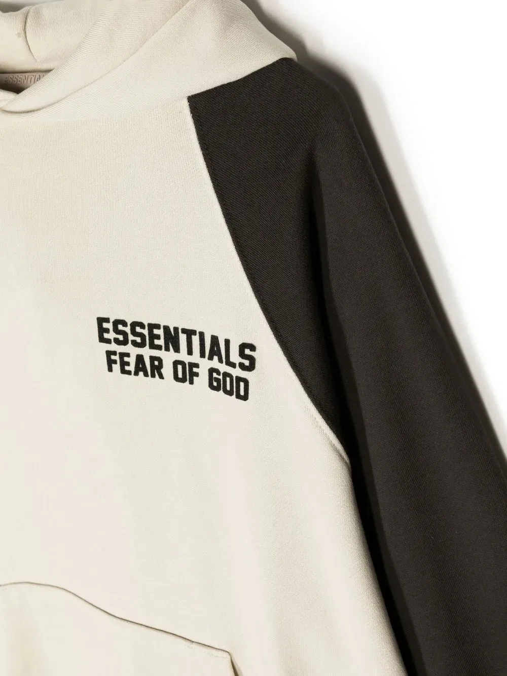 Худи с длинными рукавами и принтом логотипа Fear Of God Essentials, коричневый — фото 3