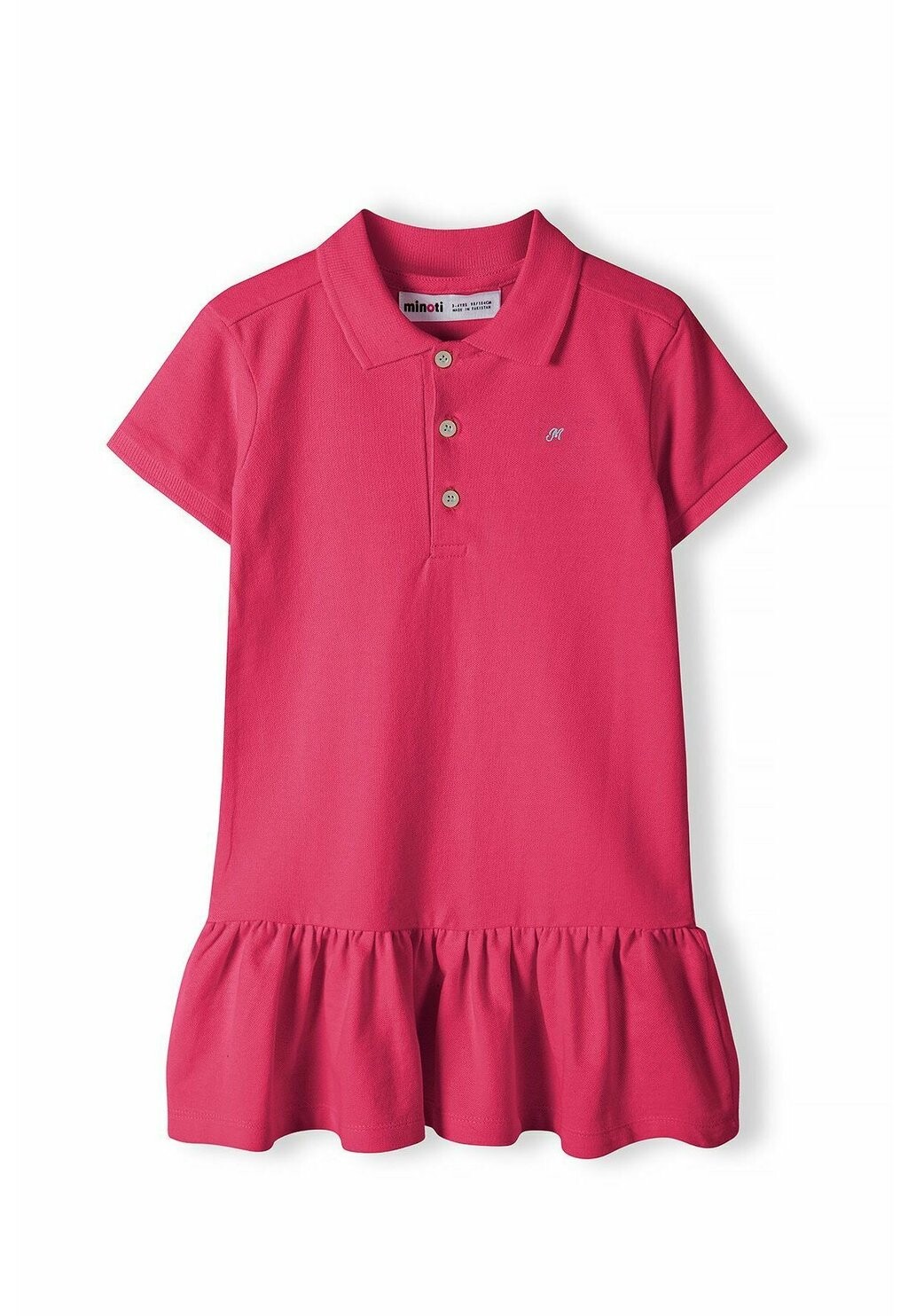 

Повседневное платье SHORT SLEEVE WITH FRILLED MINOTI, цвет pink