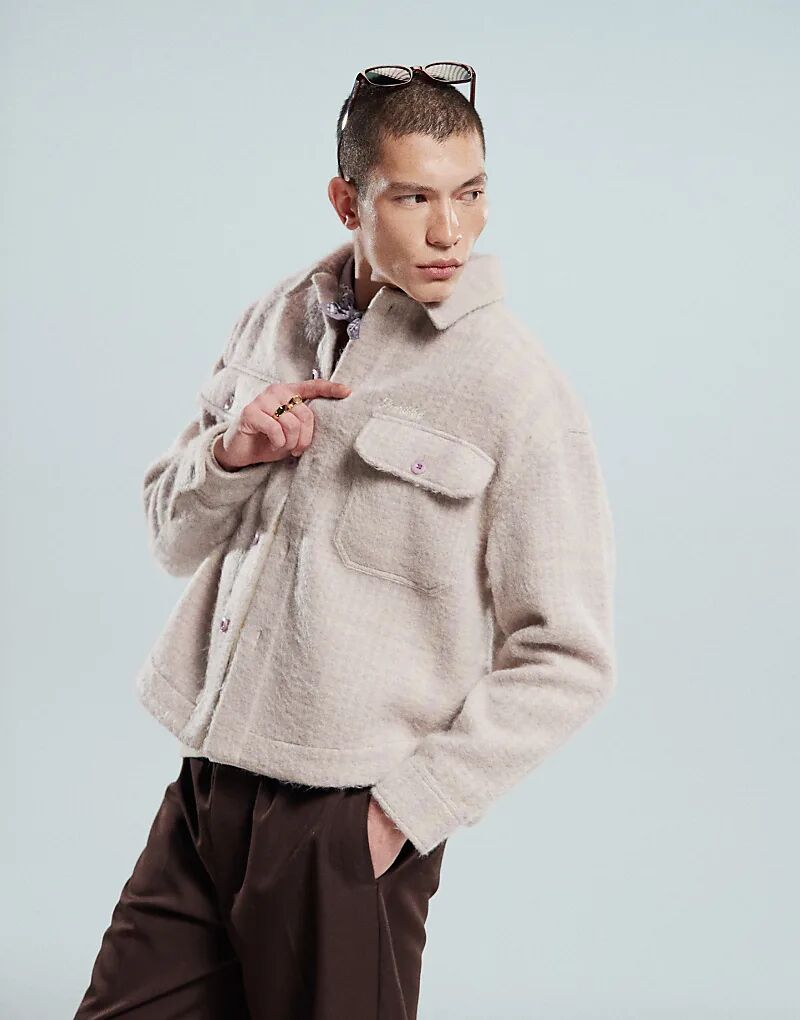 

Prohibited фланелевая рубашка «Челси» в бежевую клетку