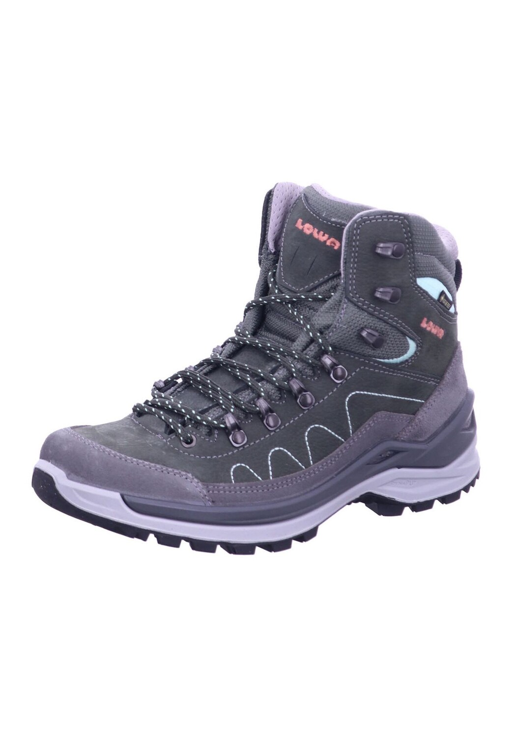 

Женские походные туфли TORO PRO MID LOWA, цвет Graphit-Jade