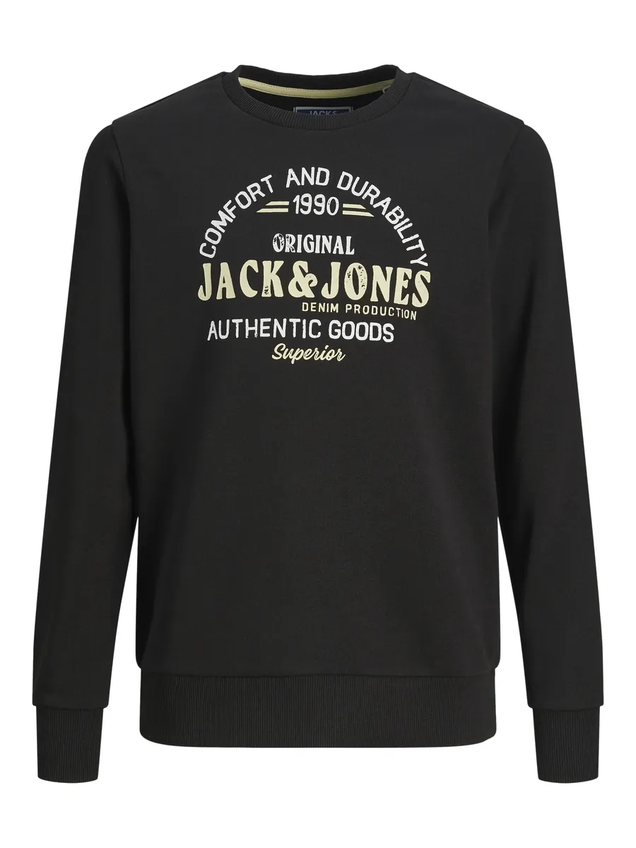 

Детская толстовка Jack & Jones "JJMINDS SWEAT CREW NECK JNR" Jack & Jones Junior, черный