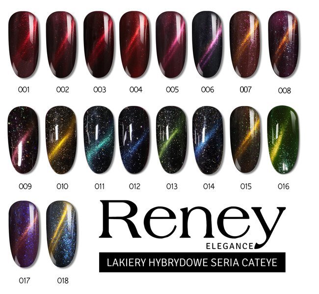 Reney, Cat Eye, Hybrid Nail Polish, 003, 10 мл — фото 2