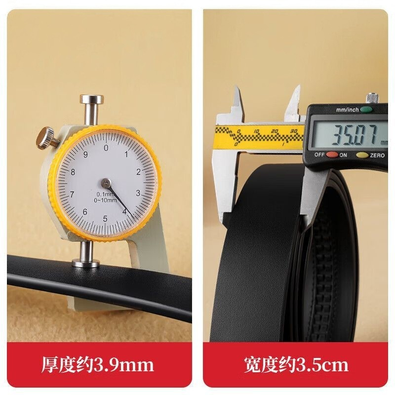 

Ремень из спилка кожи Unisex WARRIOR, черный