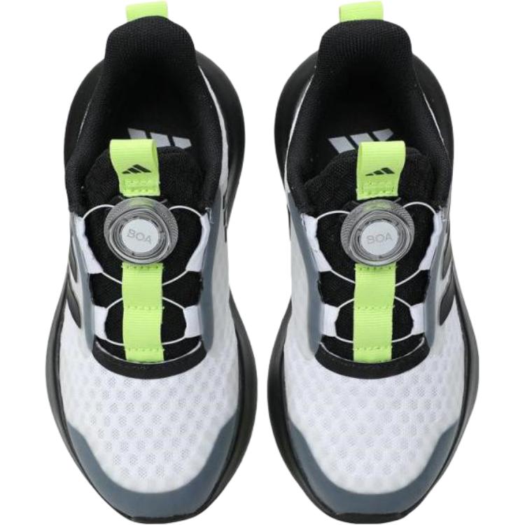 Детские кроссовки FORTARUN 3.0 с низким верхом, устойчивые к истиранию Adidas, белый/черный — фото 3