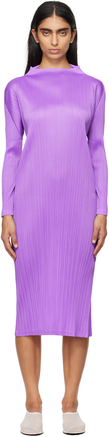 

Платье миди Purple Monthly Colors September PLEATS PLEASE ISSEY MIYAKE