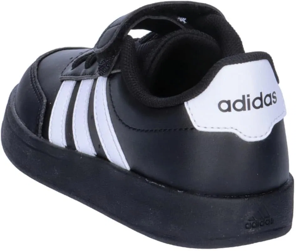 Кроссовки теннисные adidas, Core Black/Cloud White/Cloud White — фото 4