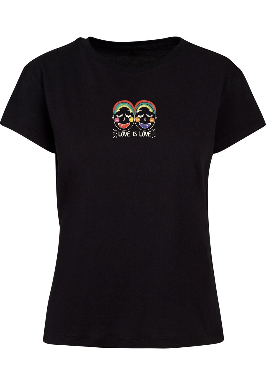 

Футболка Merchcode Shirt Love Figures, черный