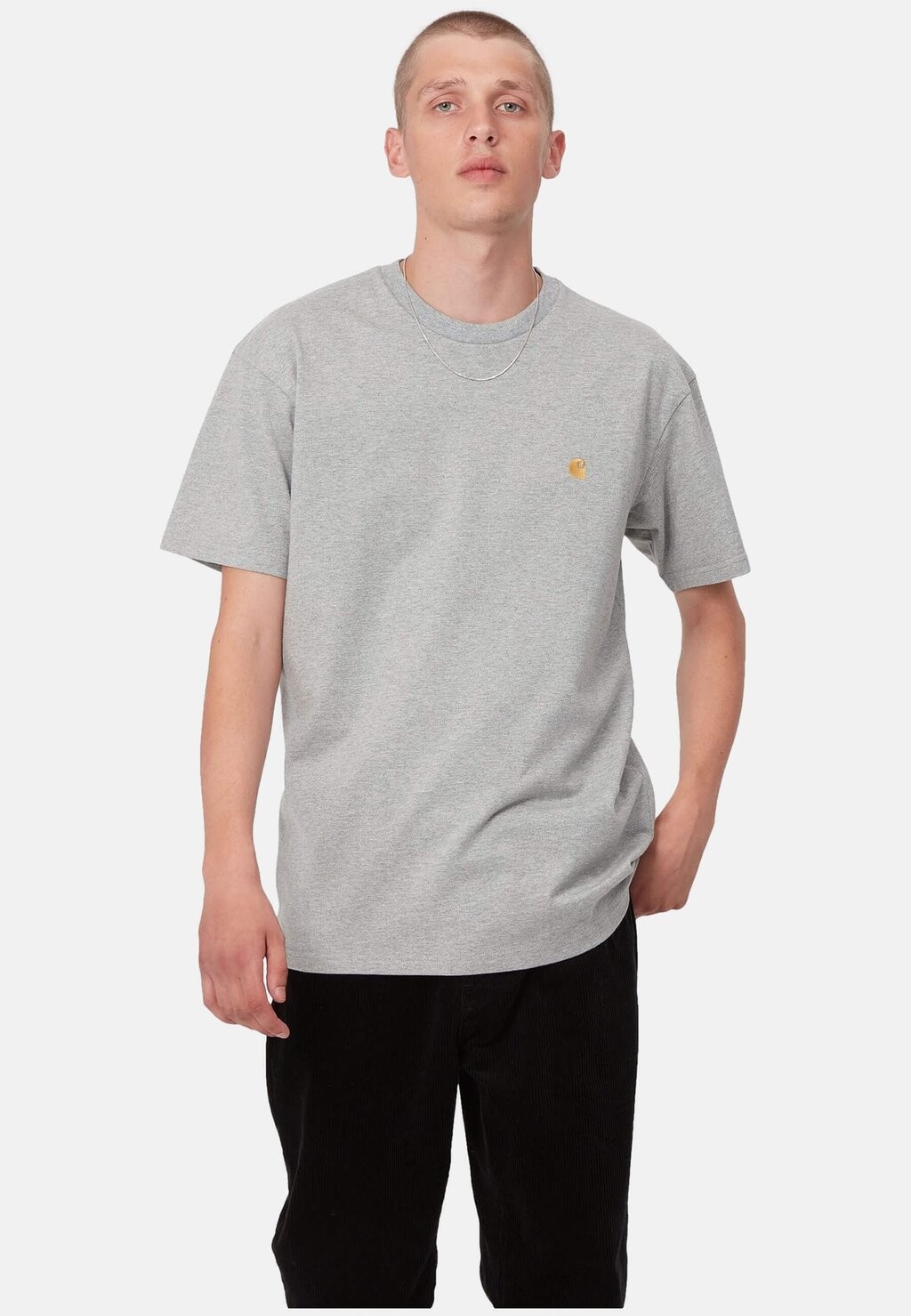 

Базовая футболка Chase Carhartt WIP, цвет grey