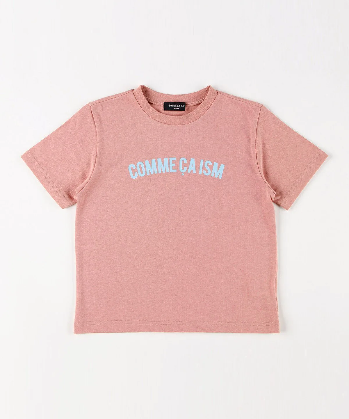 Футболка с короткими рукавами и логотипом Comme Ca Ism, pink