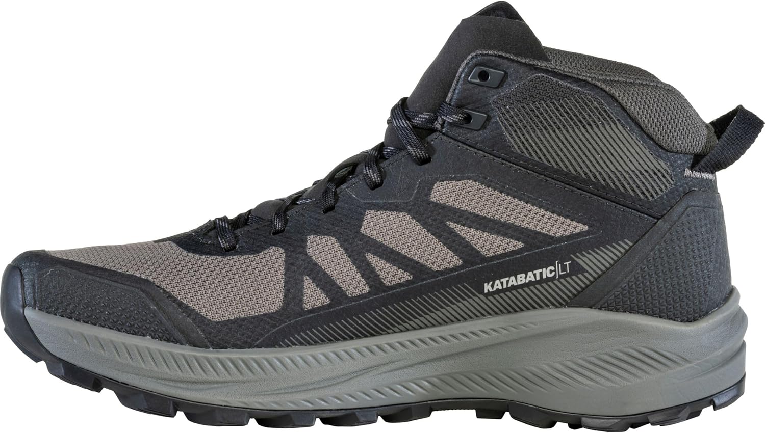 Мужские походные ботинки Oboz Katabatic LT Mid GTX, черный — фото 3