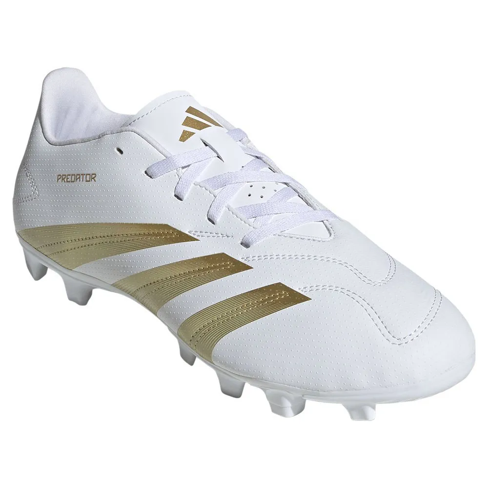 Футбольные бутсы adidas Predator Club Flexible Ground, белый — фото 4