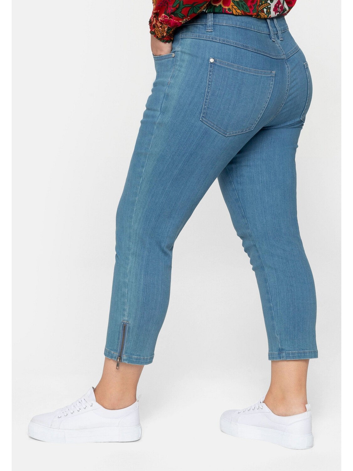

Джинсы sheego by Joe Browns 7/8, цвет light blue Denim