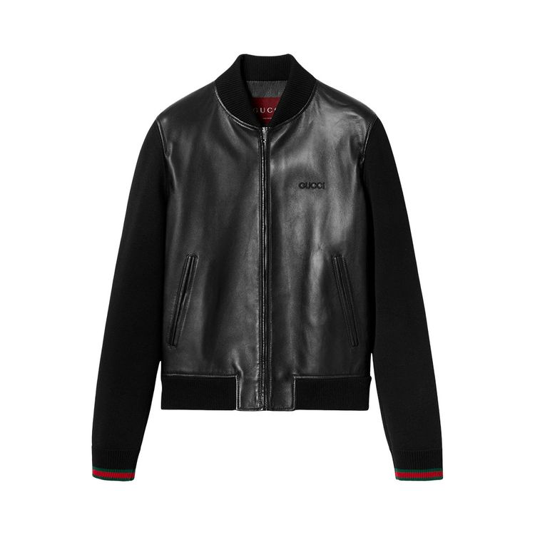 

Куртка Gucci Bomber Jacket 'Black', черный