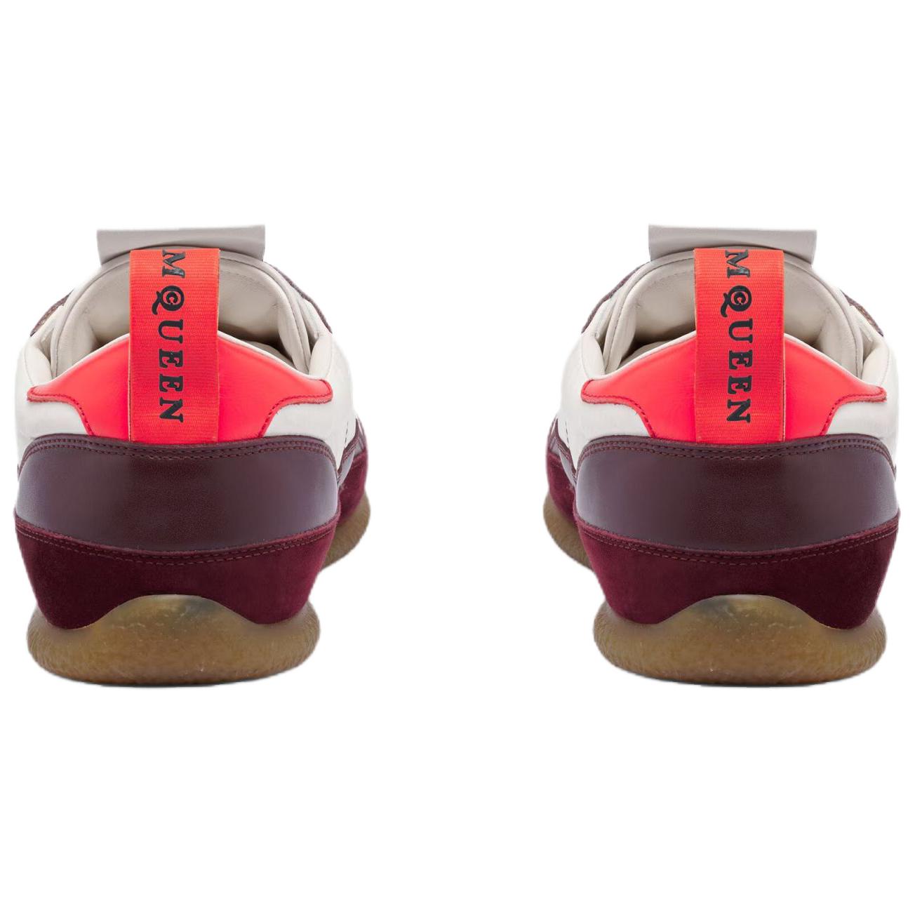 Alexander McQueen Кроссовки Casual низкие мужские Ec1 Calfskin Beige Brown — фото 4