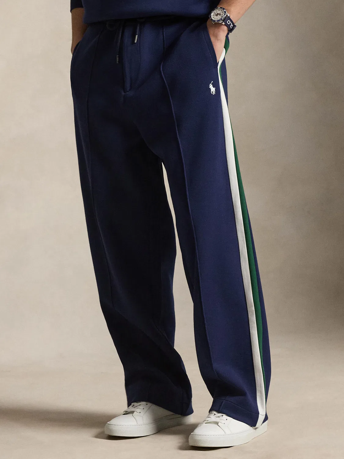 Брюки свободного кроя Polo Ralph Lauren, Navy — фото 3