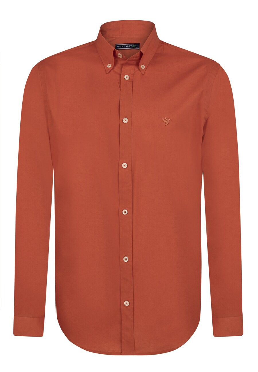 

Повседневная рубашка Felix Hardy Regular fit Button Up Shirt, оранжевый
