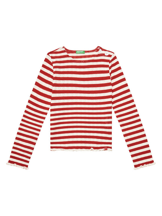 

Блузка обычного кроя 33LQC10OM United Colors Of Benetton, красный