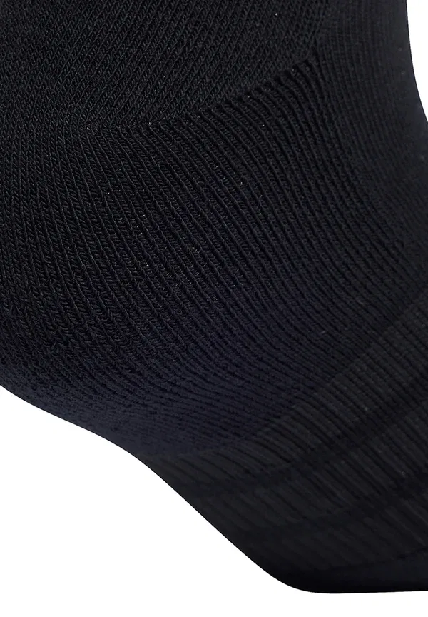 Носки спортивные Adidas Performance Cushioned Essentials Low Cut 6 Pair Pack, серо-бело-черные — фото 3