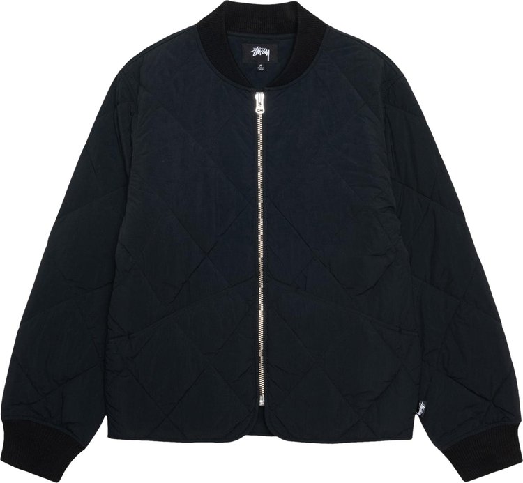 

Куртка Stussy 8 Ball Quilted Liner 'Black', черный