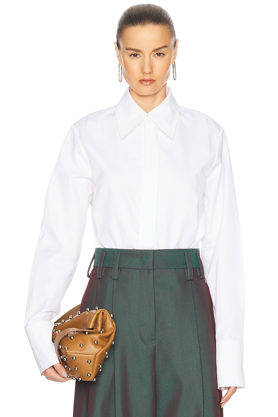 

Галстук-рубашка Jil Sander, Optic White