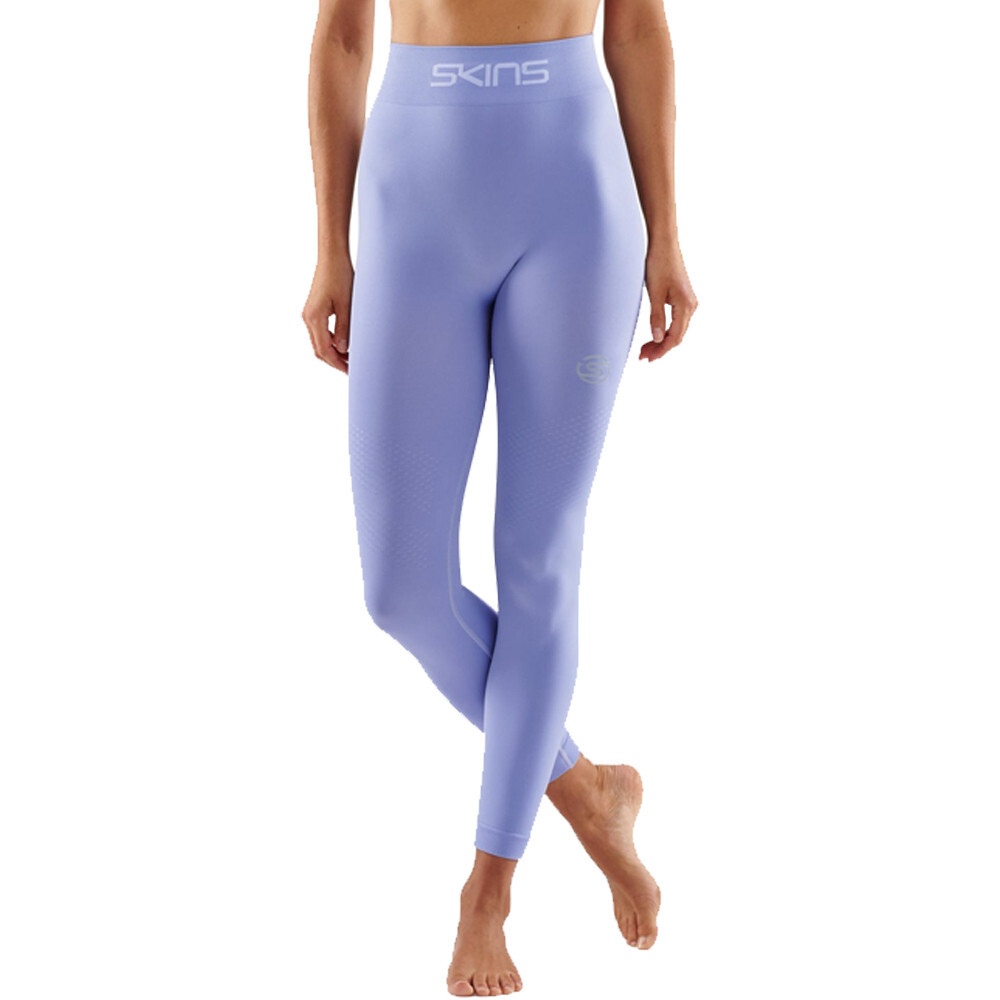 

Тайтсы Skins Series 3 Seamless Long, синий