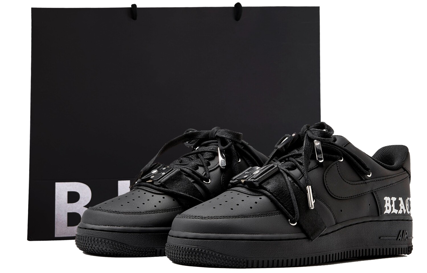 

Женские кроссовки для скейтбординга Nike Air Force 1, Black