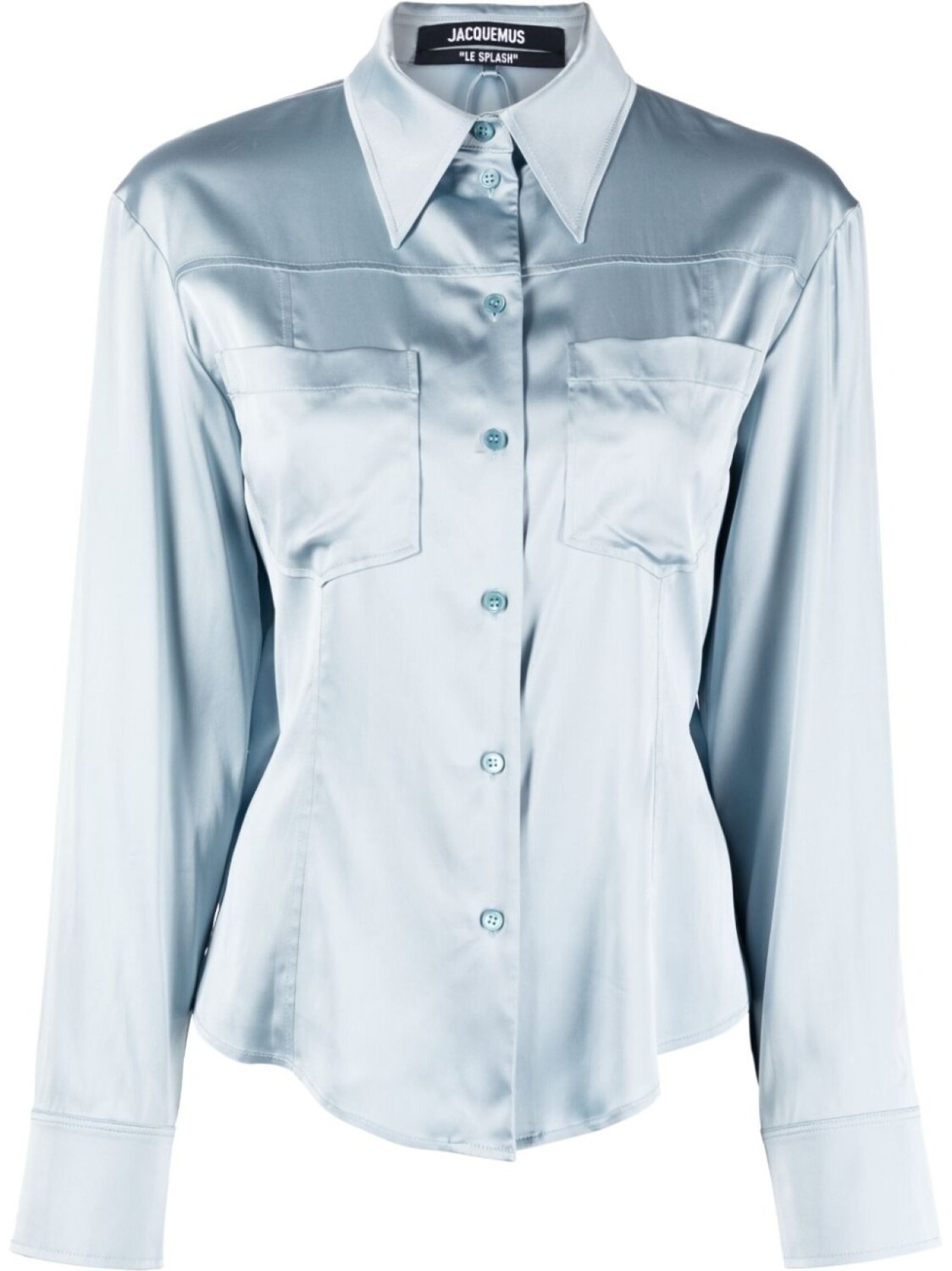 

Jacquemus рубашка La Chemise Mentalo, синий