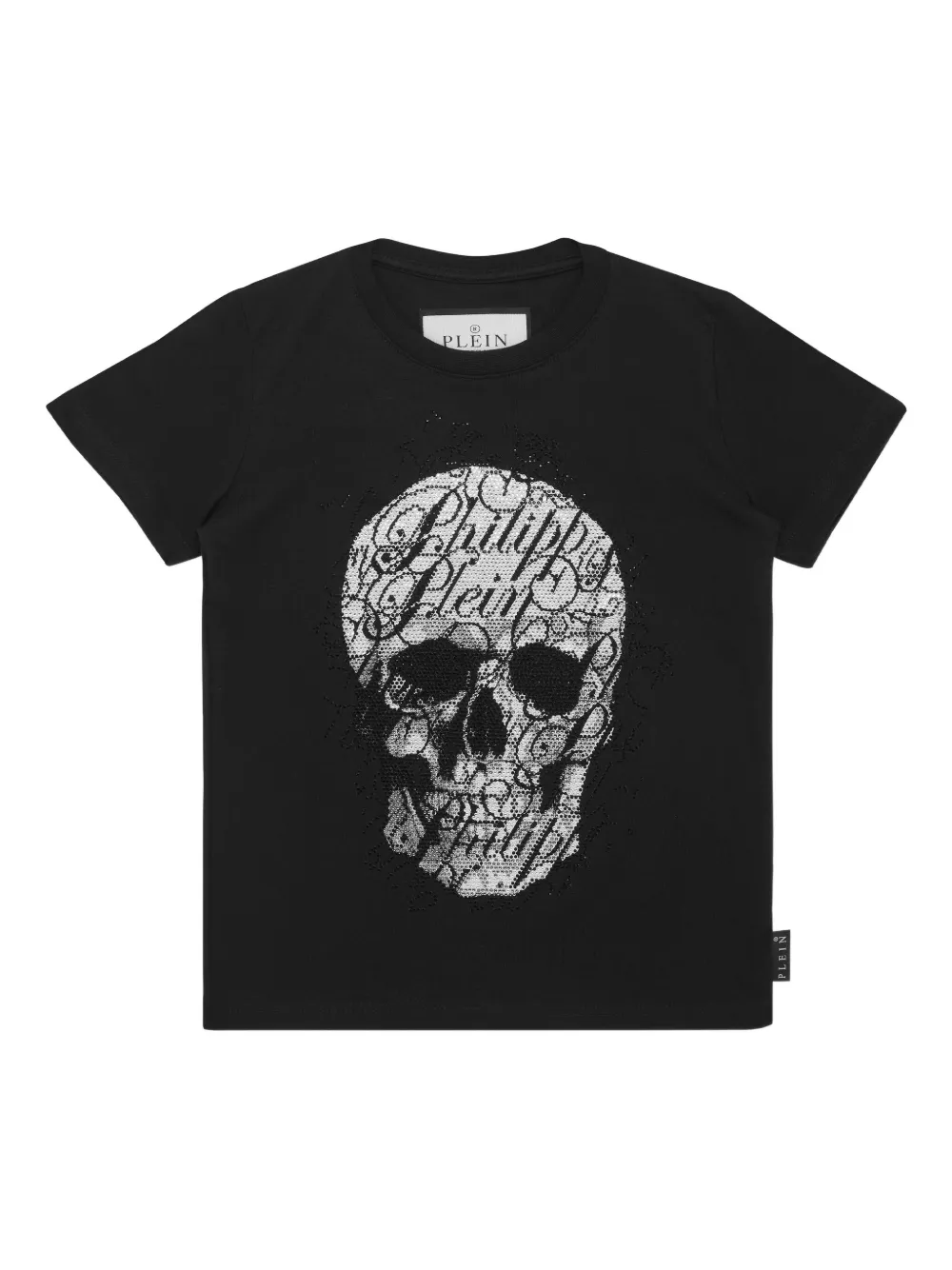 

Футболка с изображением черепа Philipp Plein, черный