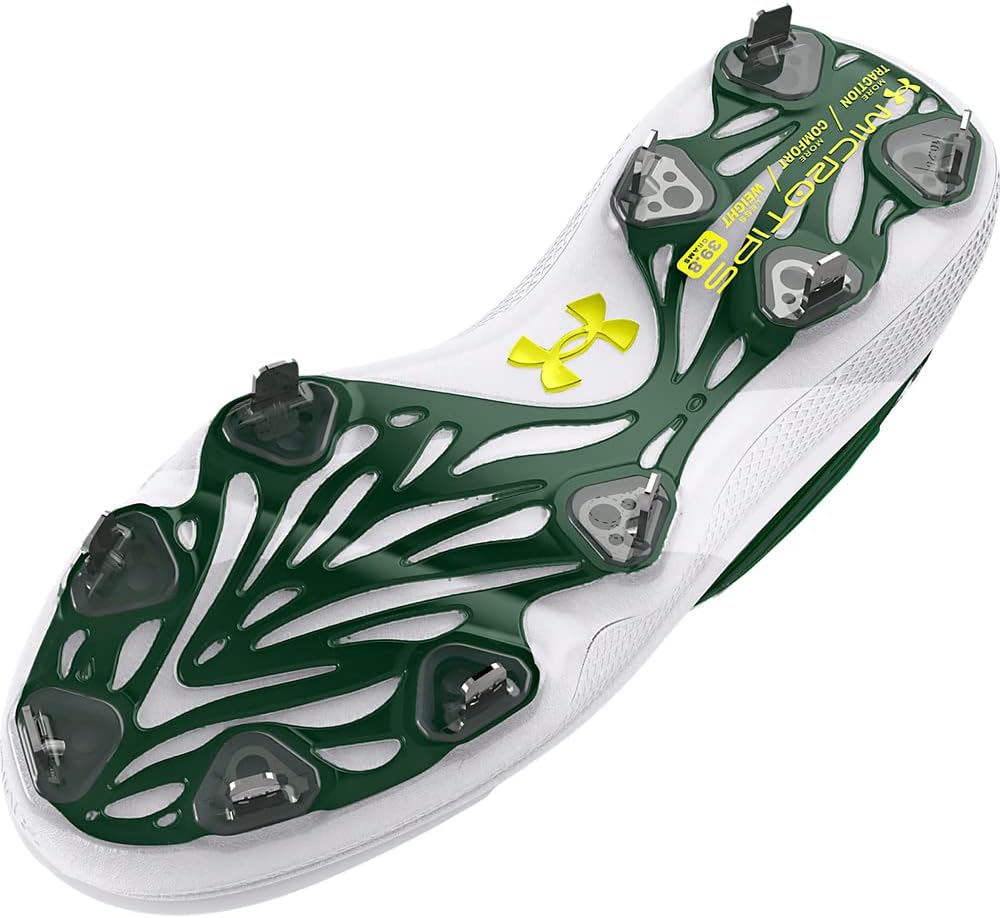 Under Armour мужские бейсбольные бутсы Yard Low Mt, Forest Green — фото 2