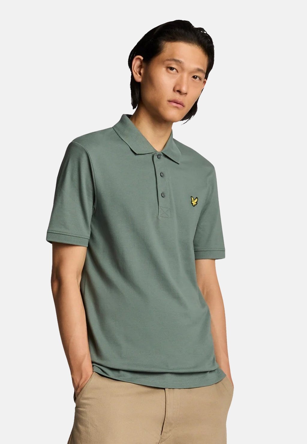 

Рубашка поло PLAIN Lyle & Scott, зеленый