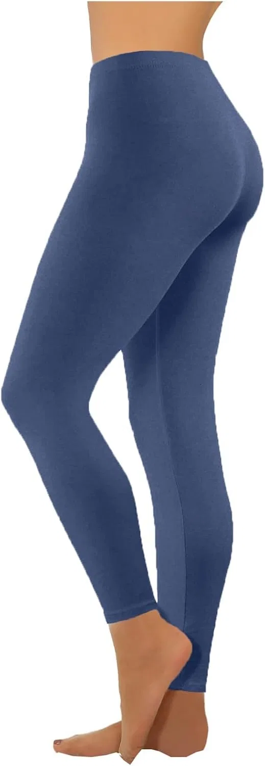 Леггинсы для йоги, женские, Navy