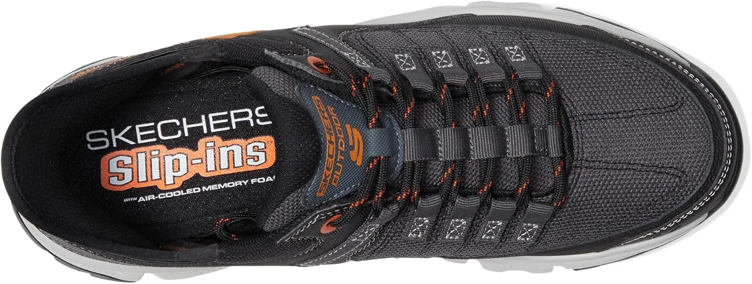 Мужские кроссовки Skechers Summits At 237622, Grey-Orange — фото 2