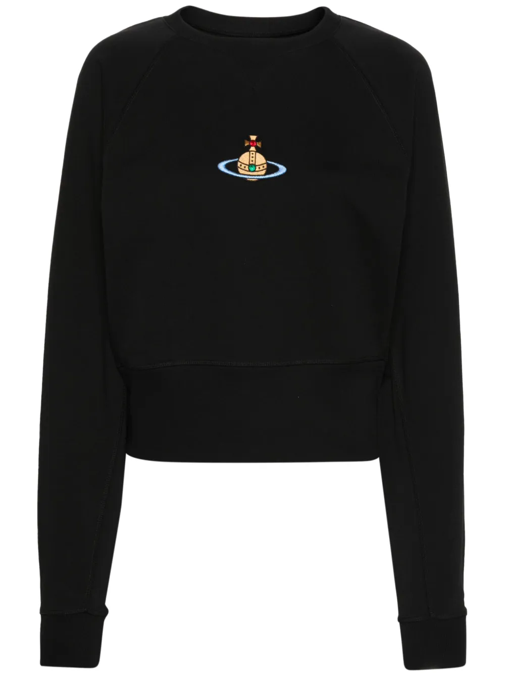 

Толстовка с вышитым логотипом Orb Vivienne Westwood, черный