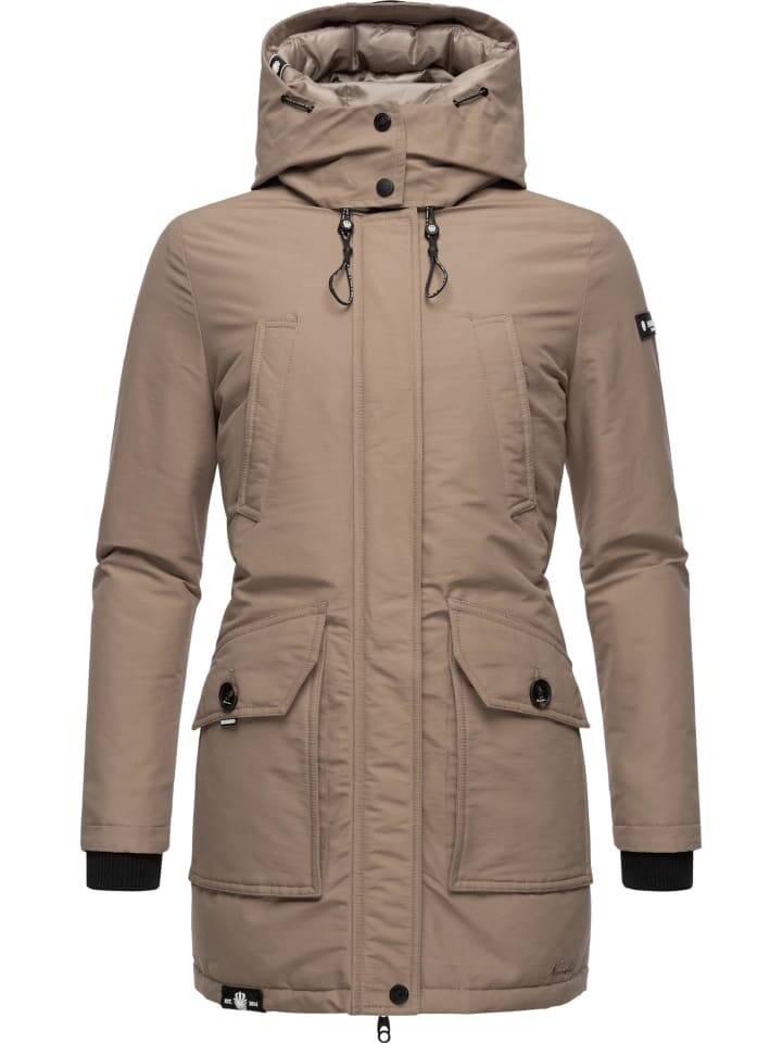 

Пуховик Navahoo, цвет taupe grey