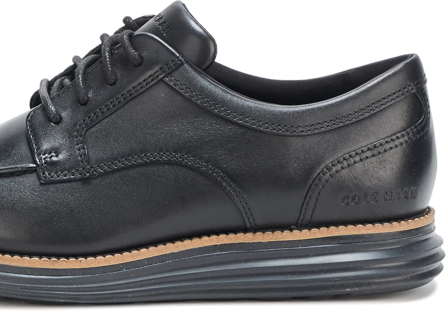 Мужские туфли Cole Haan Originalgrand Meridian с закрытым носком, черный — фото 2