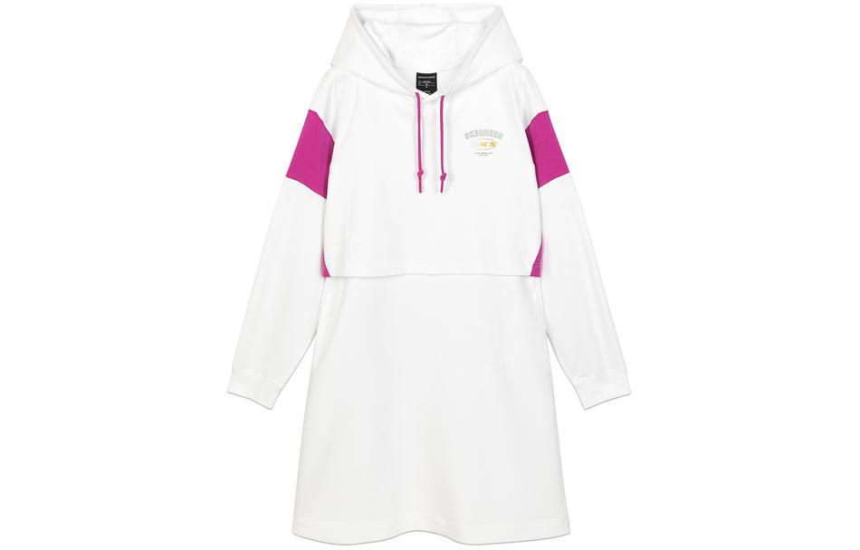 

Женское платье с длинными рукавами Ярко-белое Skechers, Bright White/0019