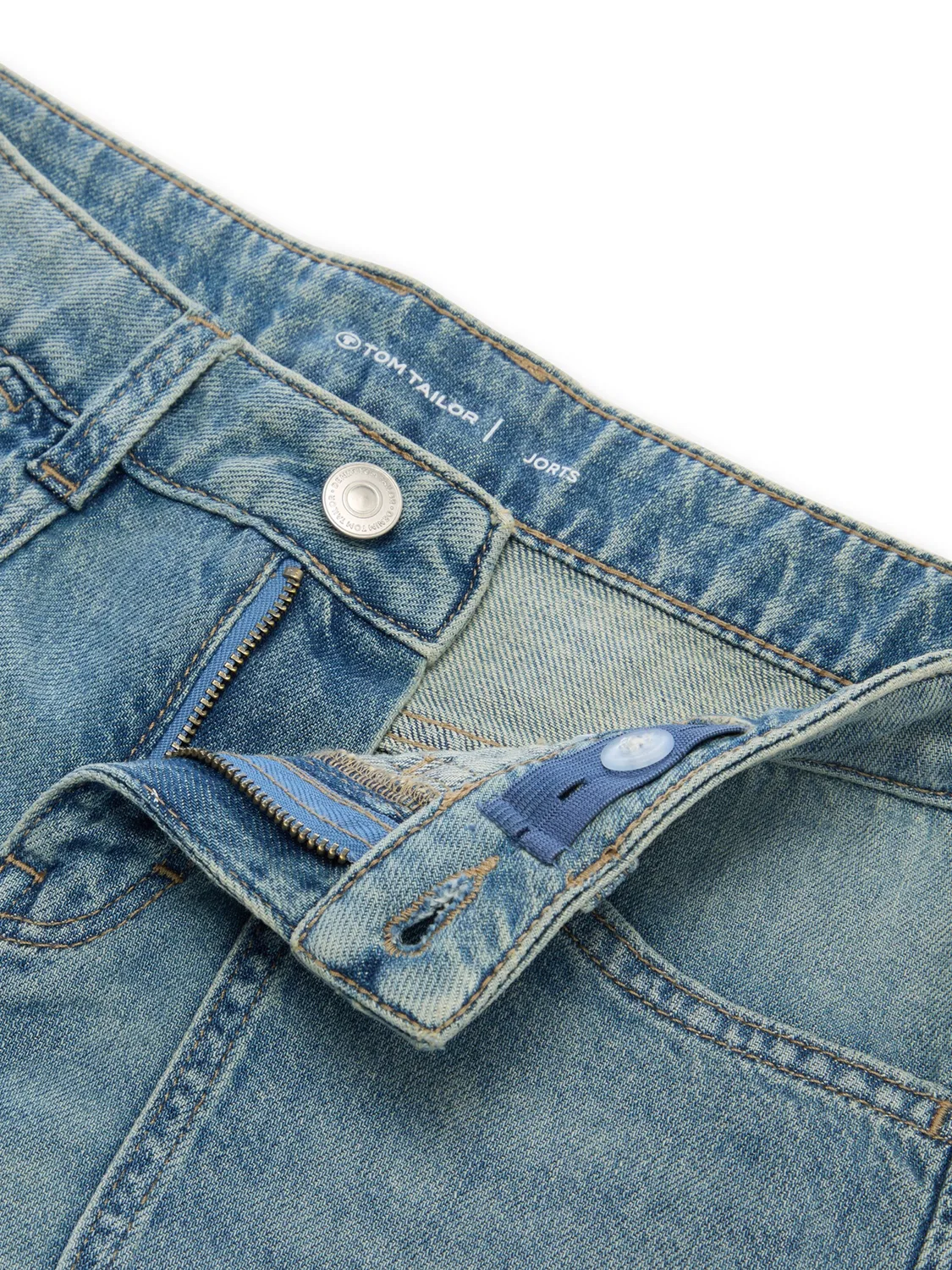 Свободные джинсы Tom Tailor, Blue Denim — фото 3