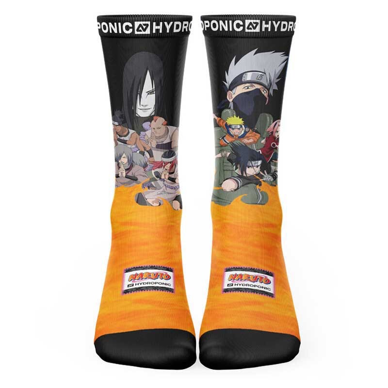 

Носки Hydroponic Sk Naruto Half long, разноцветный