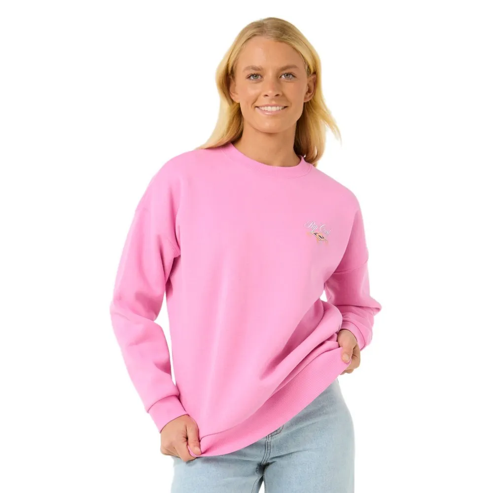 

Толстовка Rip Curl Hibiscus Diamond Heritage, розовый